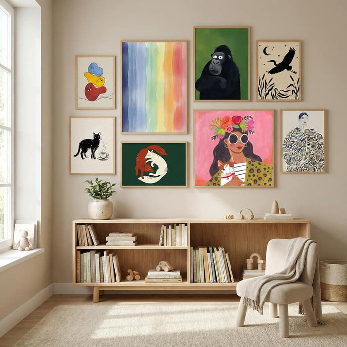 Póster Cat lady – póster e impresión artística