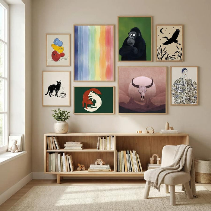 Plakat Cowboy Skull – plakat i druk artystyczny