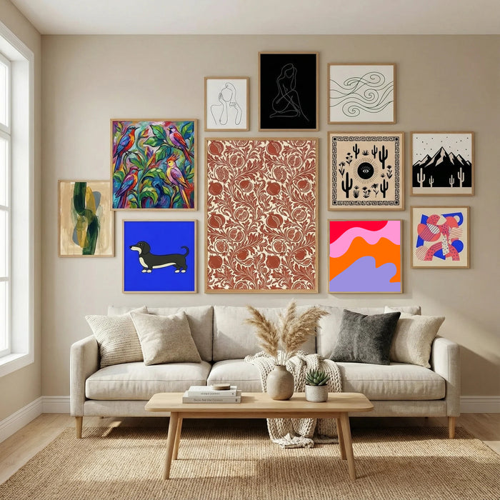 3 Poster by Angela Minca in Nordic Simplicity gallery wall