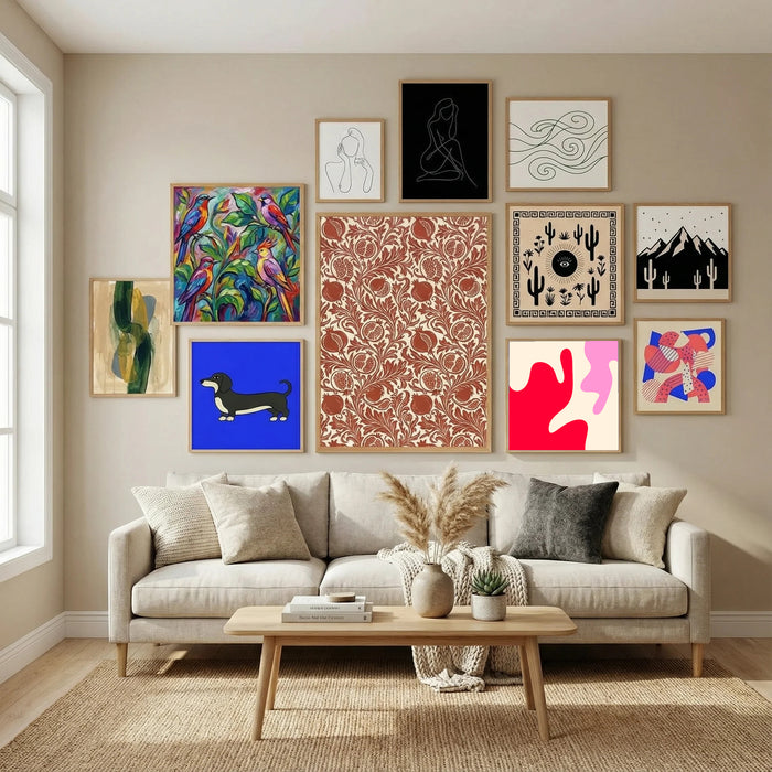 6 Poster by Angela Minca in Nordic Simplicity gallery wall