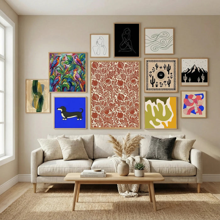 9 Poster by Angela Minca in Nordic Simplicity gallery wall
