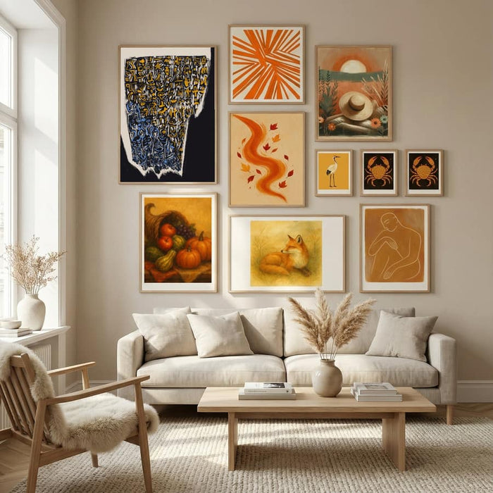Abstract Alien Slab Poster – poster and art print