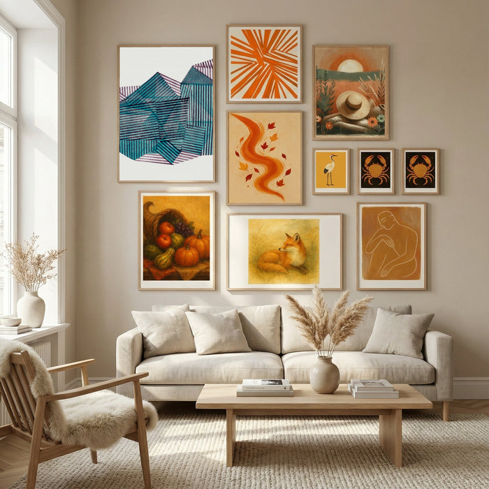 Amulet IV. Poster by Paulina Vårregn in Nordic Tranquility gallery wall