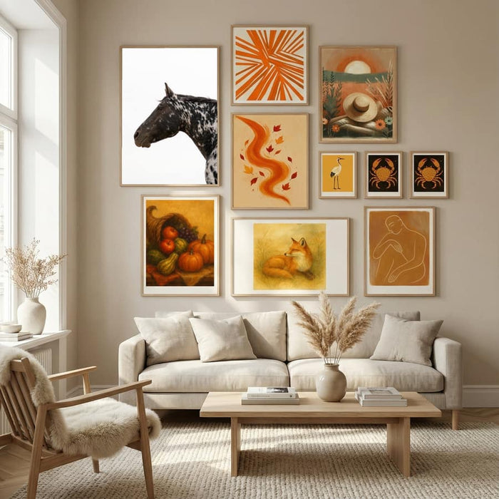 Andromeda 4 Poster by Crystal Lynn Collins in Nordic Tranquility gallery wall