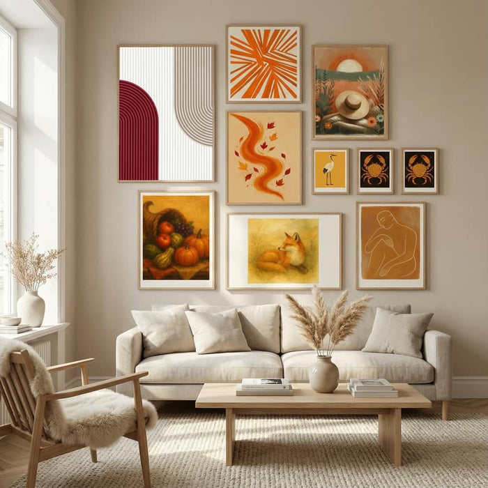 Circle composition 1 Poster – plakat og kunsttryk
