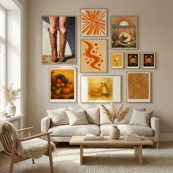 Cowboy boots Poster by Pictufy in Nordic Tranquility gallery wall