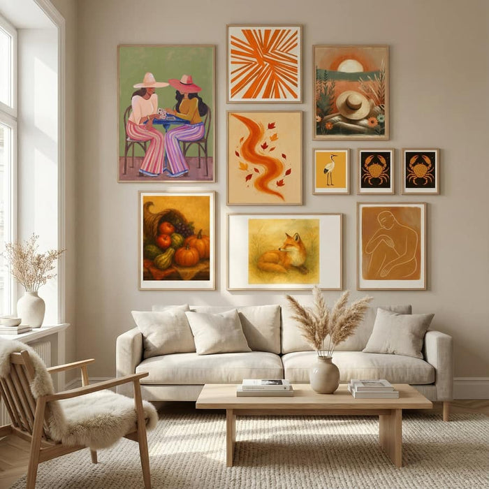 Cowgirls playing cards Poster – poster and art print