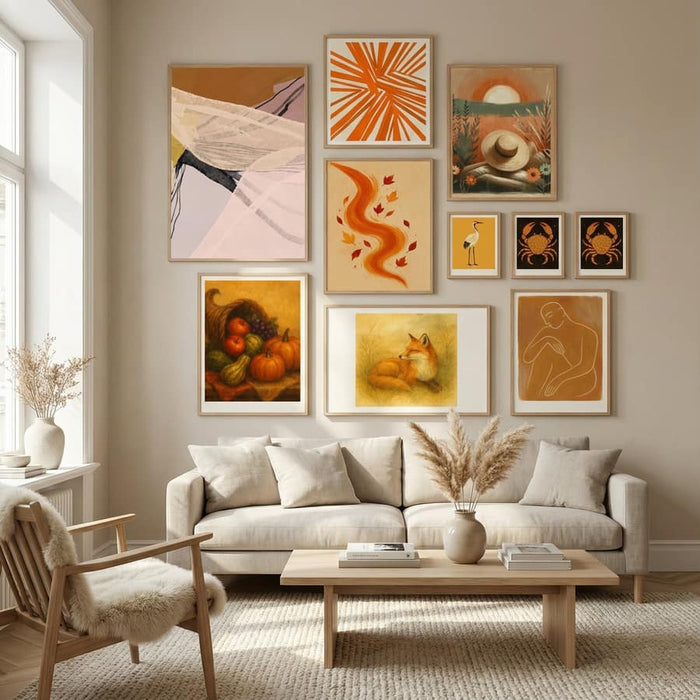 Floral Layers Poster – plakat og kunsttryk
