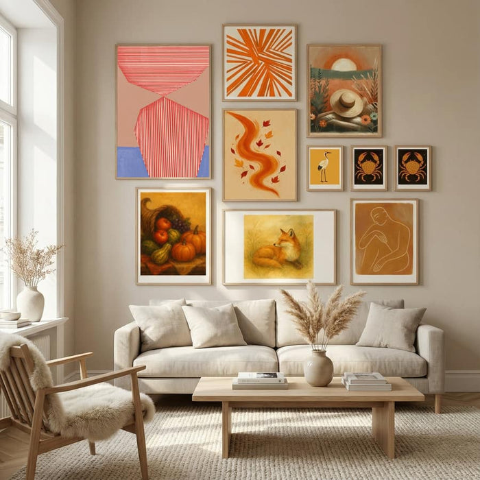 Geo Balace Poster by The Miuus Studio in Nordic Tranquility gallery wall