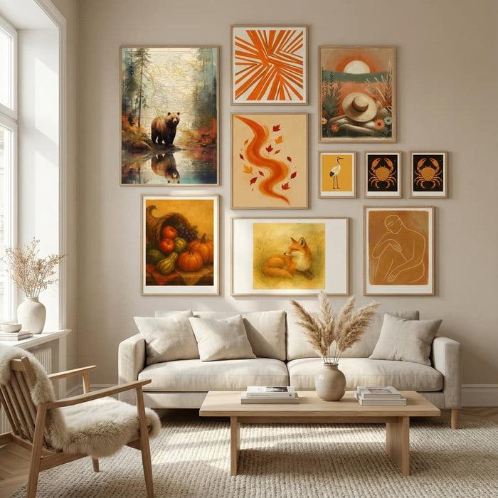 Grizzly 2 Poster by Thomas Chedeville in Nordic Tranquility gallery wall