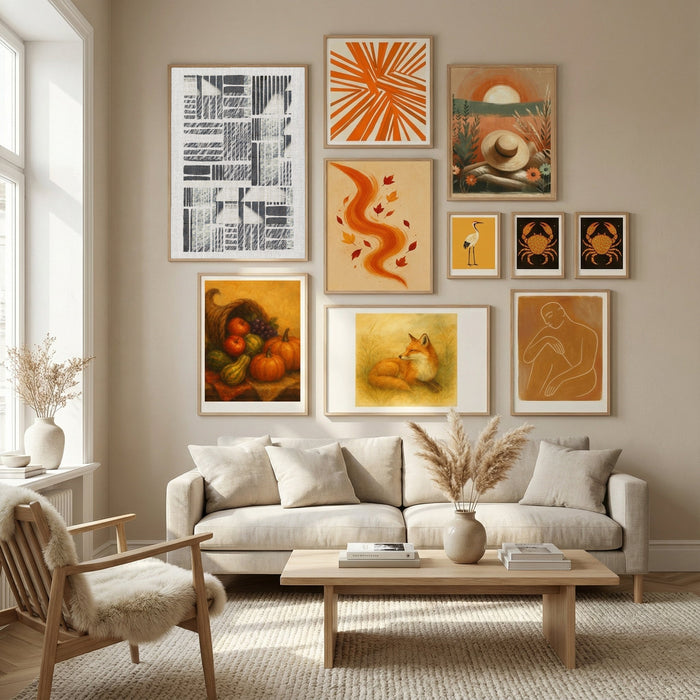 Linear Echoes 1 Poster by cartissi in Nordic Tranquility gallery wall