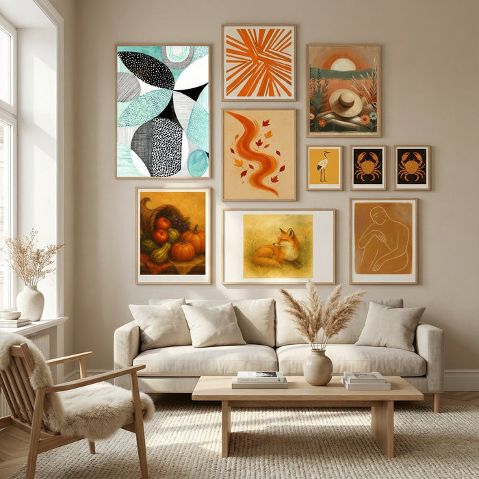 MCM Mint Poster by Susan Black in Nordic Tranquility gallery wall