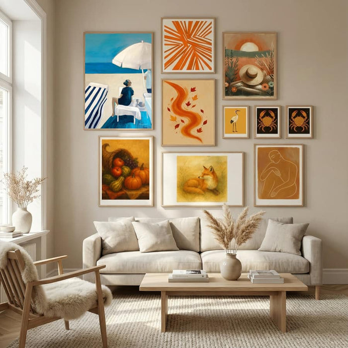 Mediterranean Beach Siesta 2 Poster – poster and art print