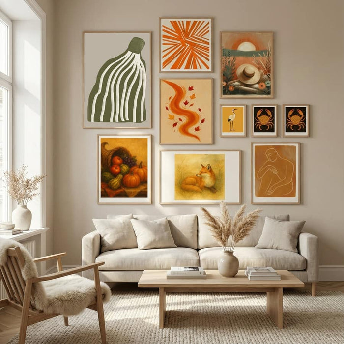 Modern Flower Poster – poster and art print