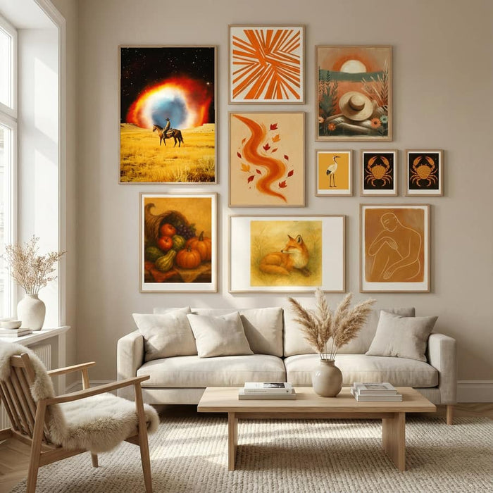 Nebula Cowboy Poster by Taudalpoi in Nordic Tranquility gallery wall