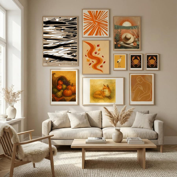 Now and Then 3 Poster – poster and art print