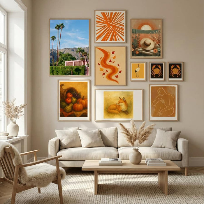Palm Springs Pink House Poster by Bethany Young in Nordic Tranquility gallery wall