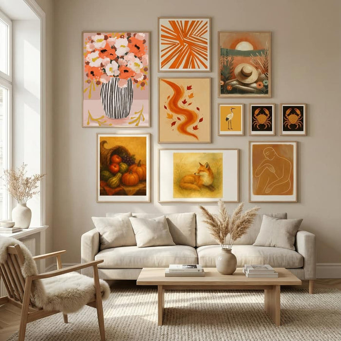 Pastel flowe rimpression no 10 Poster – plakat og kunsttryk