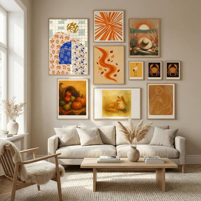Patternplayno02 Poster by Treechild in Nordic Tranquility gallery wall