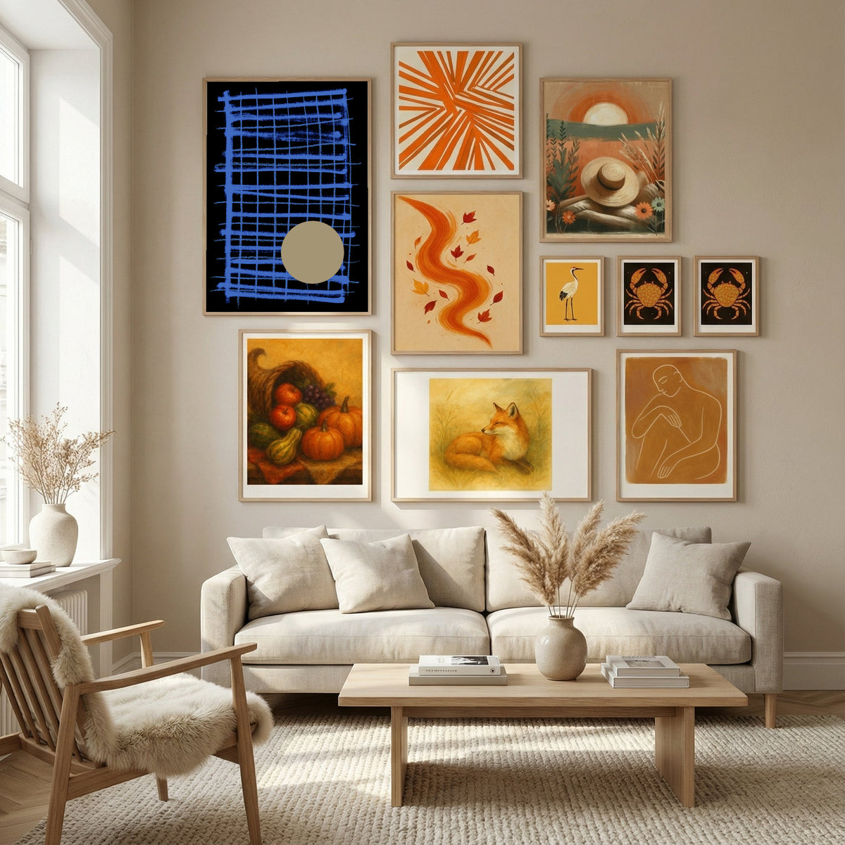 Shape Play 10 Poster by Mareike Böhmer in Nordic Tranquility gallery wall