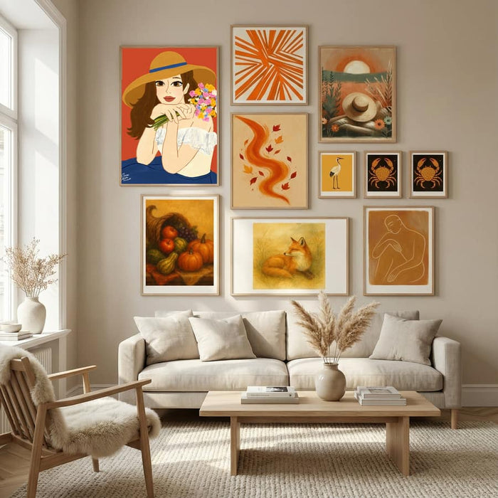 Spring Portrait Poster by Dianne Nicole Fernando in Nordic Tranquility gallery wall