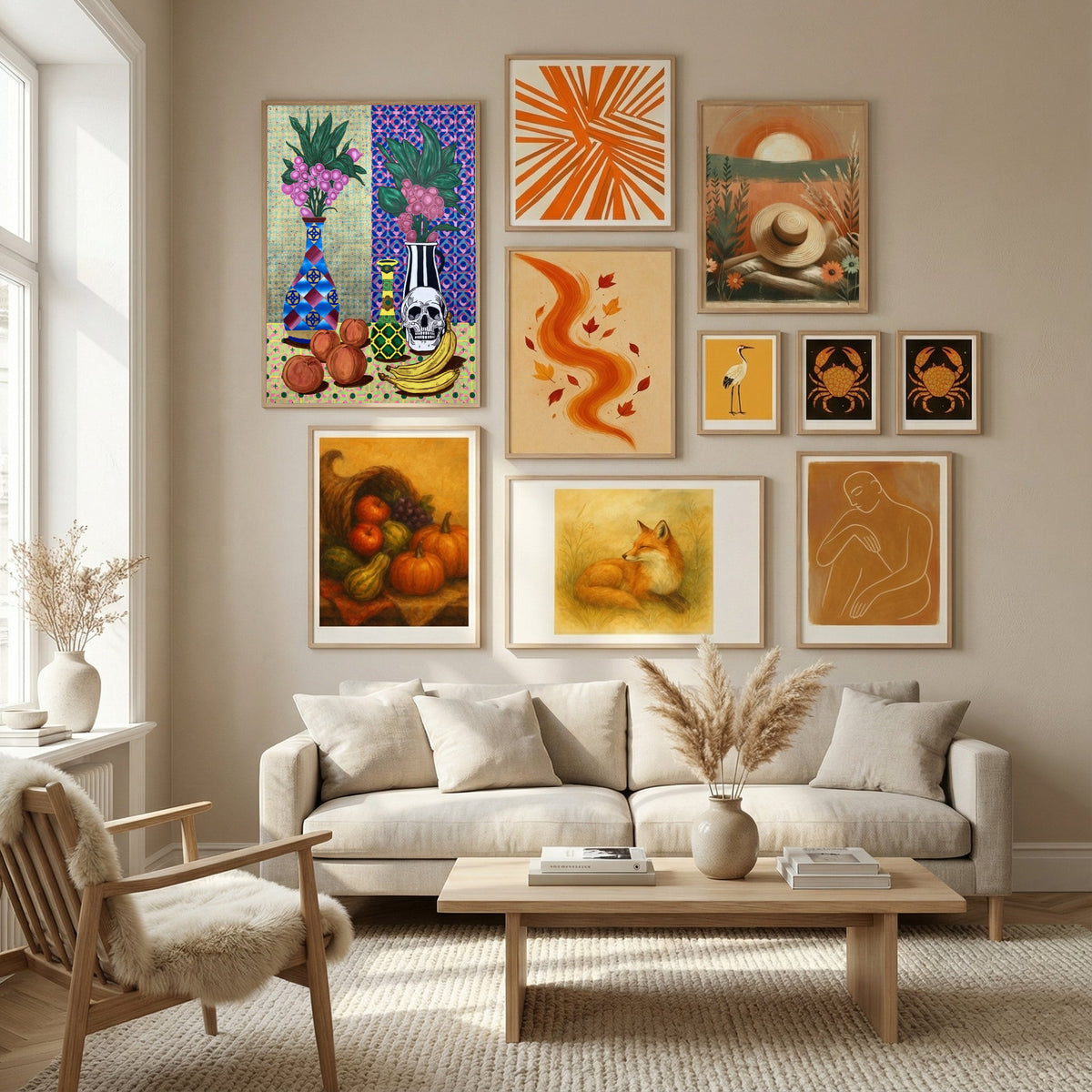 Still Memento Poster by David Galan in Nordic Tranquility gallery wall