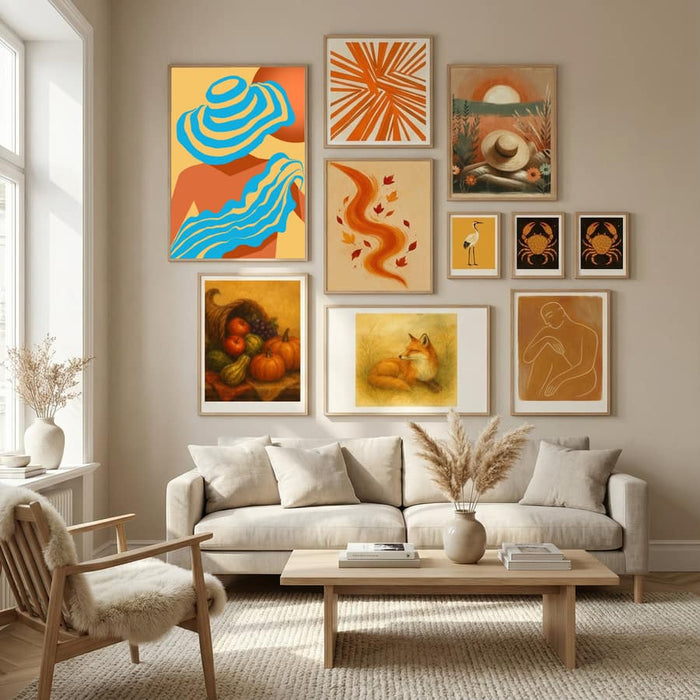 The Blue Sarong Poster – poster en kunstdruk