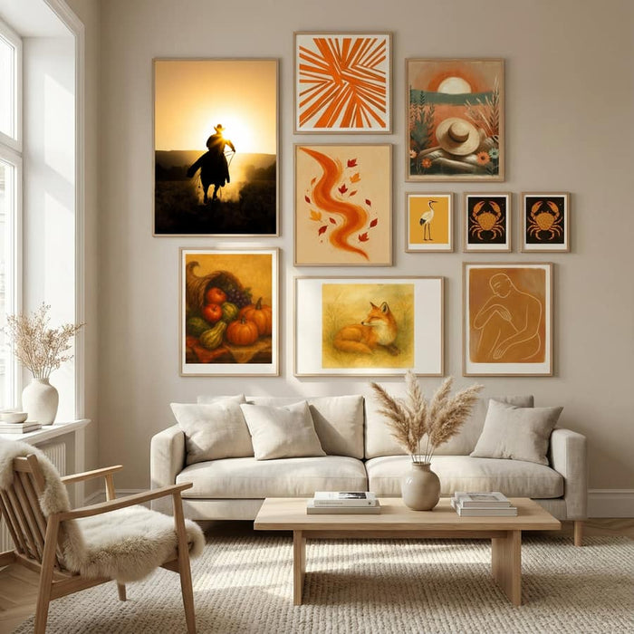 The Cowboy Poster by Matt Jacob in Nordic Tranquility gallery wall