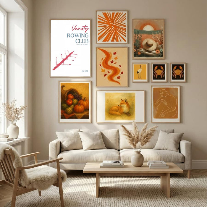 Varsity Rowing Club Poster – poster and art print