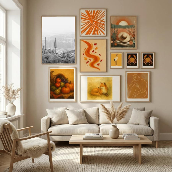 Western Cactus Poster by Kathrin Pienaar in Nordic Tranquility gallery wall