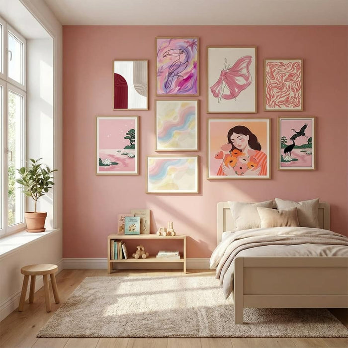 Circle composition 1 Poster – plakat og kunsttryk