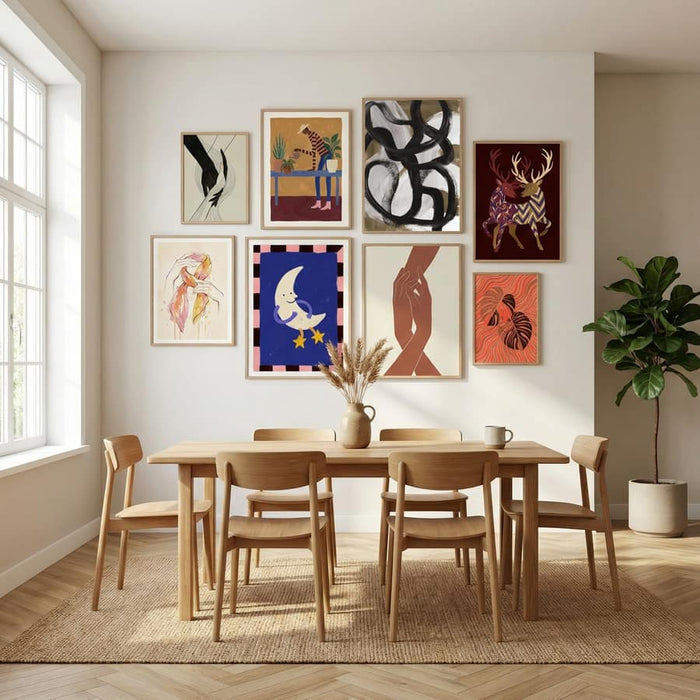 Plakat Abstract Brush Strokes 127X – plakat i druk artystyczny