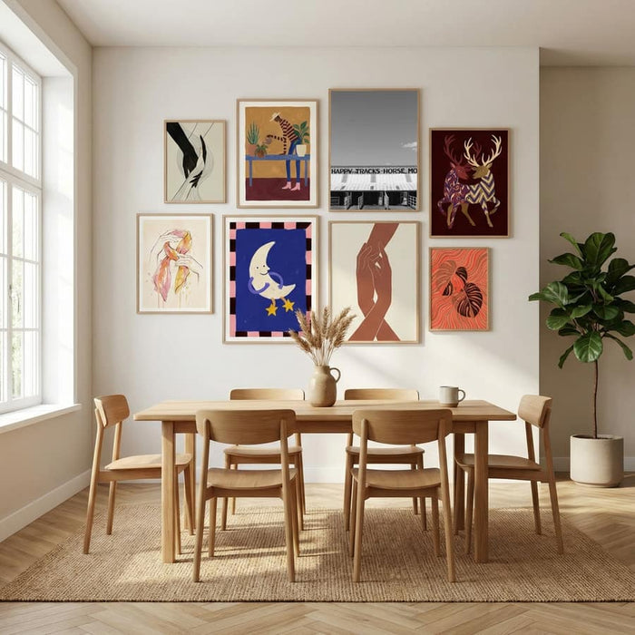 Horse Motel Poster by Bethany Young in Sophisticated Simplicity gallery wall