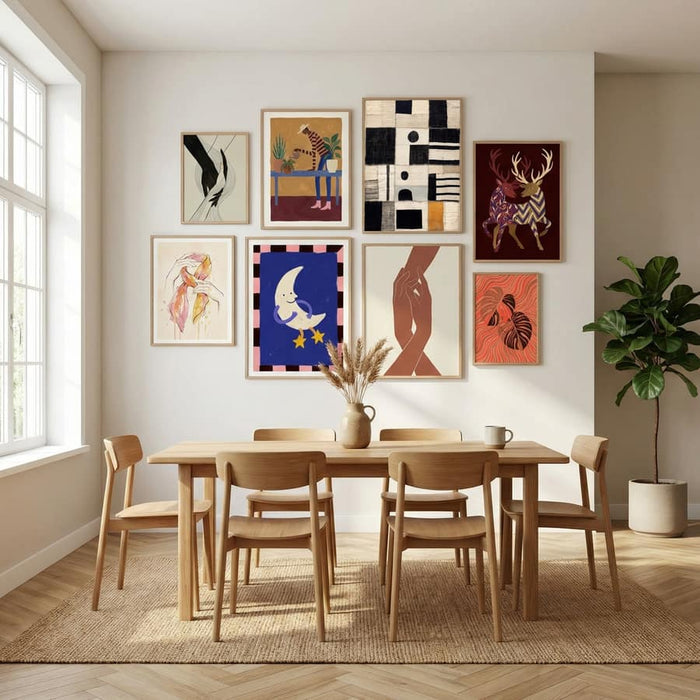 Sewn Fabric Poster – plakat og kunsttryk