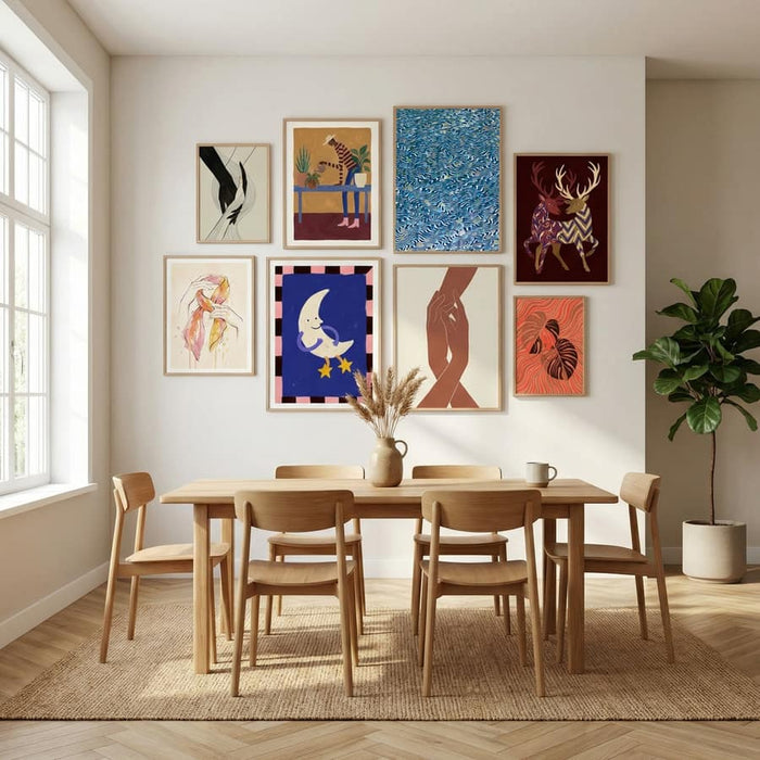 Sitting By the River Poster by Angelo Cerantola in Sophisticated Simplicity gallery wall