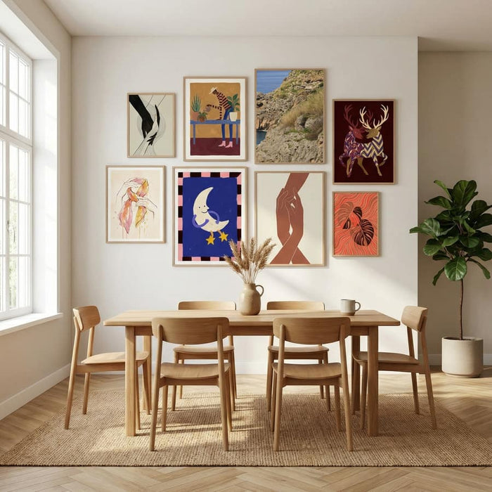 seascape and rocks Poster – plakat og kunsttryk