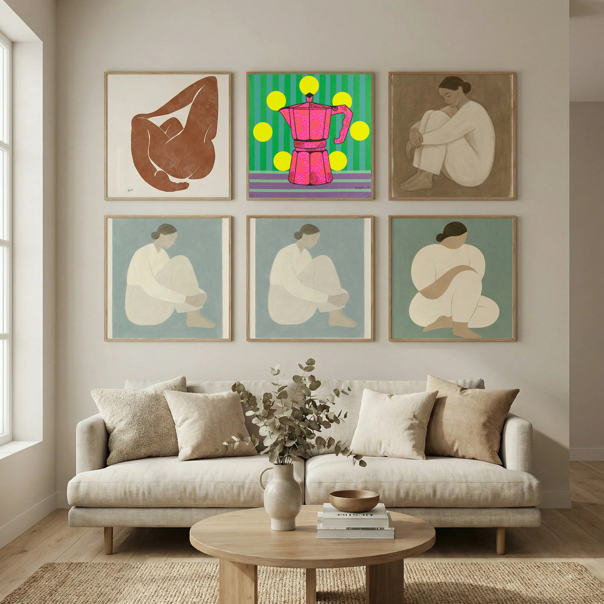 Cafe Ole Poster by David Galan in Still Air & Solitude gallery wall
