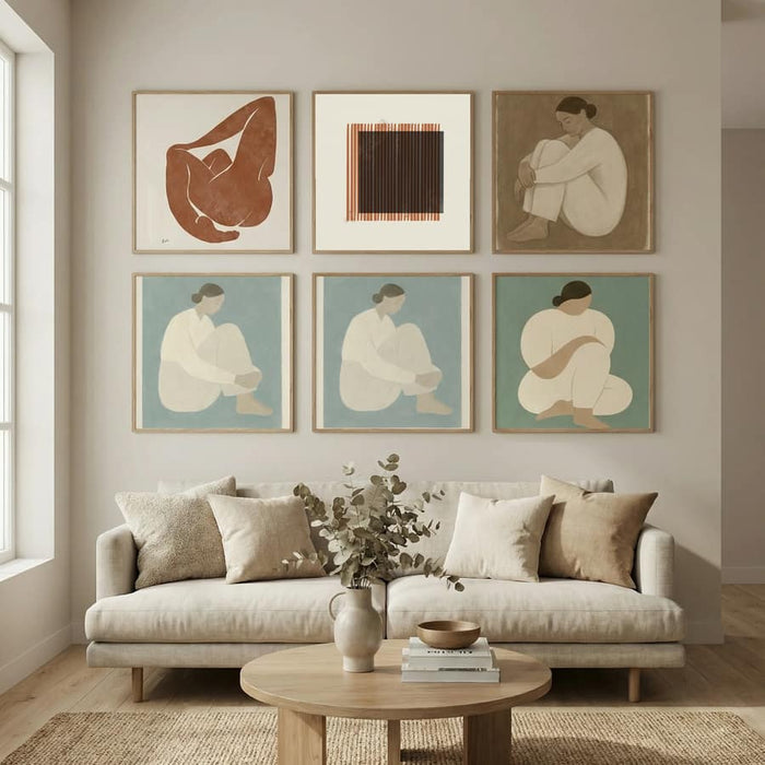 Japandi Minimal 02 Poster – plakat og kunsttryk