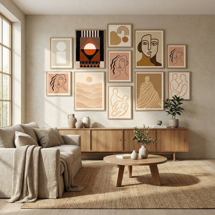 3x4 27 Poster by Elena Ristova in Evolving Winter Elegance gallery wall