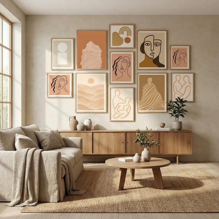 Poster Abstract Brown – poster e stampa artistica