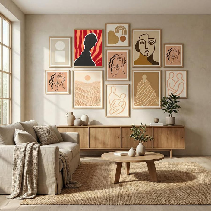 Anonymous Portrait In Heat Poster – poster and art print