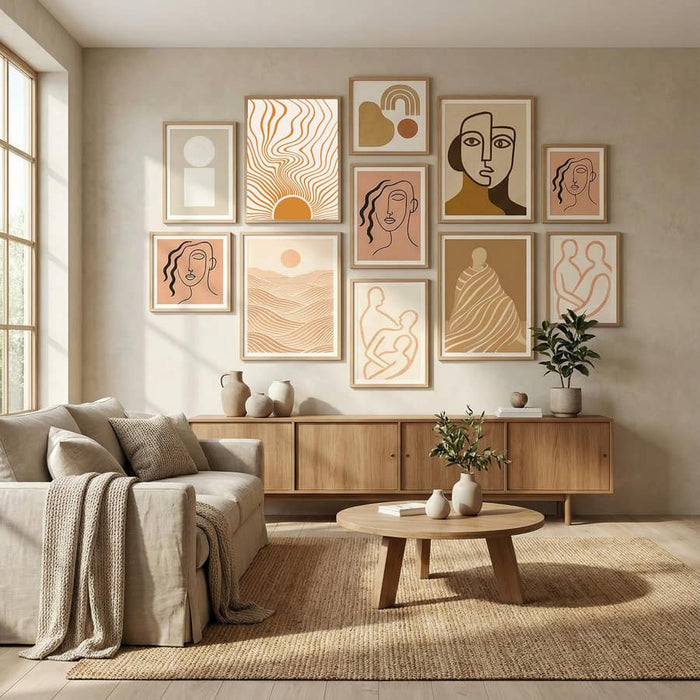 Bended Light Poster by CATS AND DOTZ in Evolving Winter Elegance gallery wall