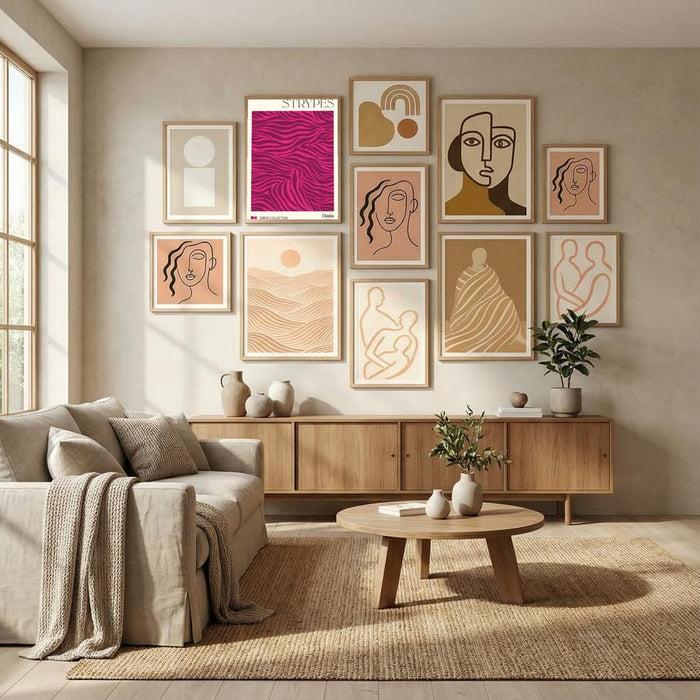 STRIPES. Zebra Collection Poster – plakat og kunsttryk