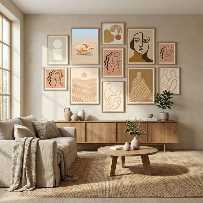 Seaside Shell Poster – plakat og kunsttryk