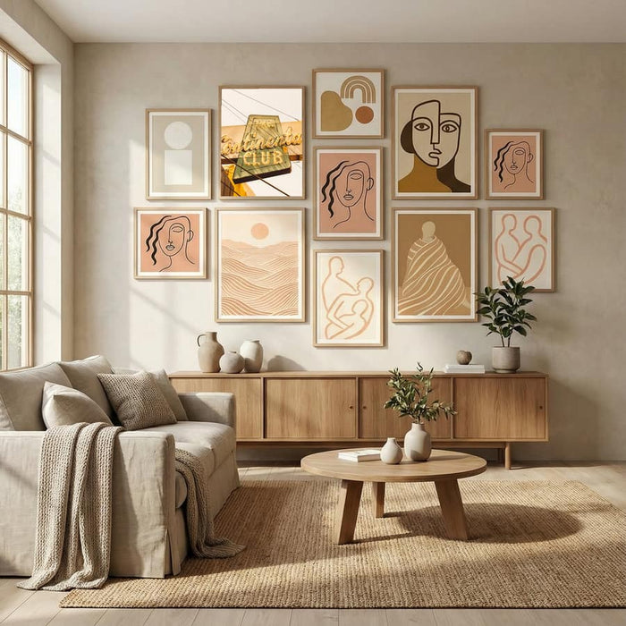 The Continental Club Poster by Bethany Young in Evolving Winter Elegance gallery wall