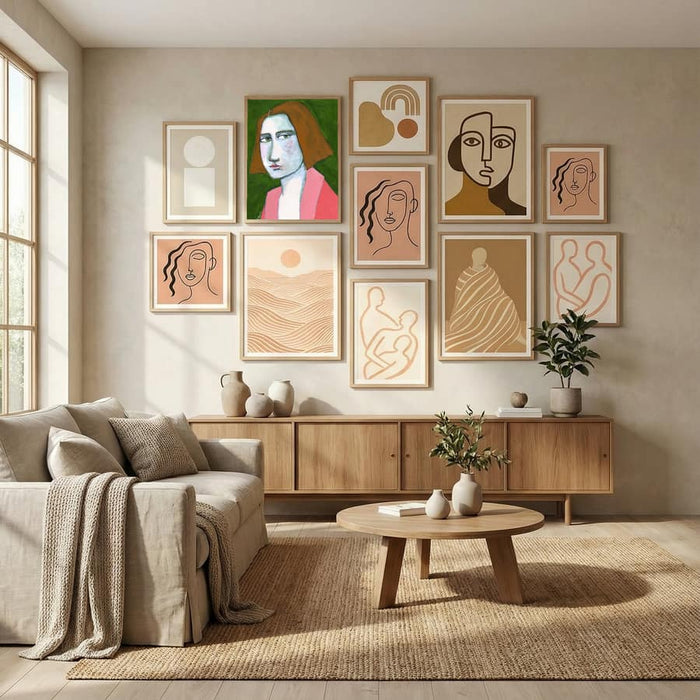 Poster Woman in Pink Jacket – poster e stampa artistica