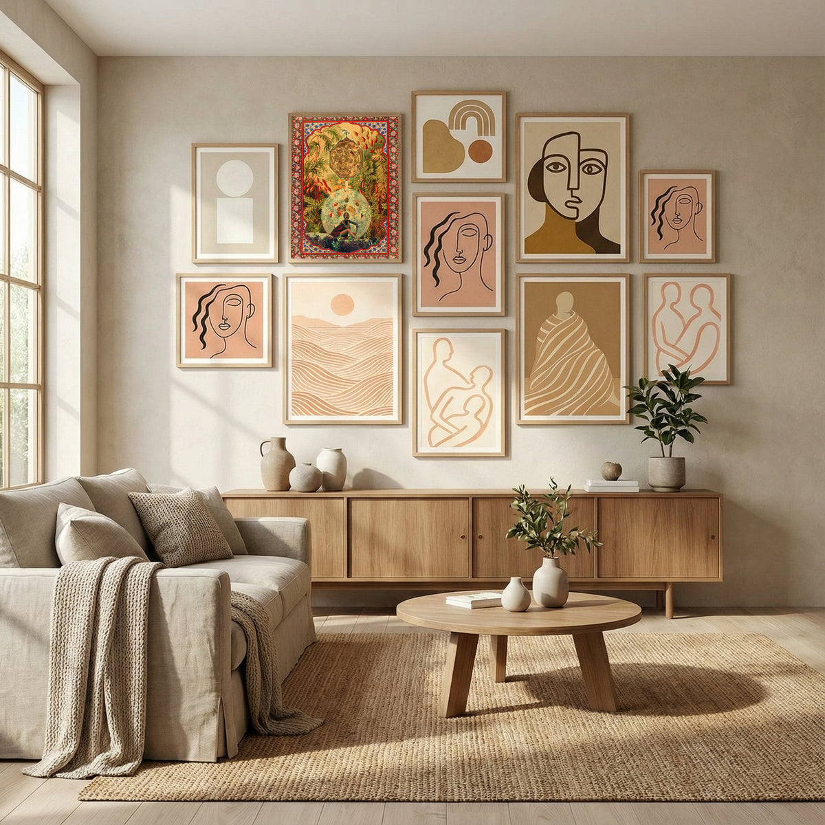 Zodiac Queen Poster by CosmoZach in Evolving Winter Elegance gallery wall