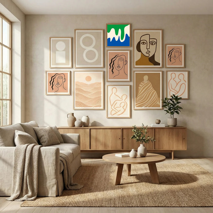 8 Poster by Angela Minca in Winter Elegance gallery wall