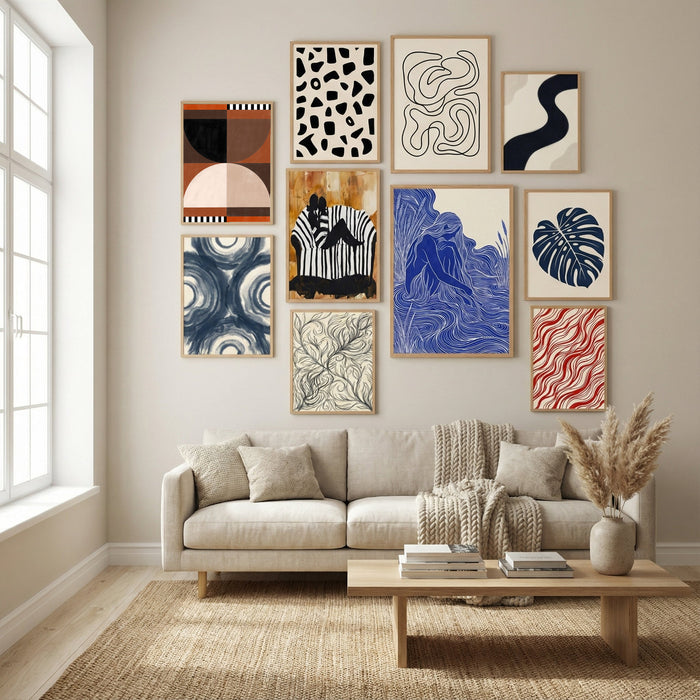 3x4 26 Poster by Elena Ristova in Winter Sanctuary gallery wall