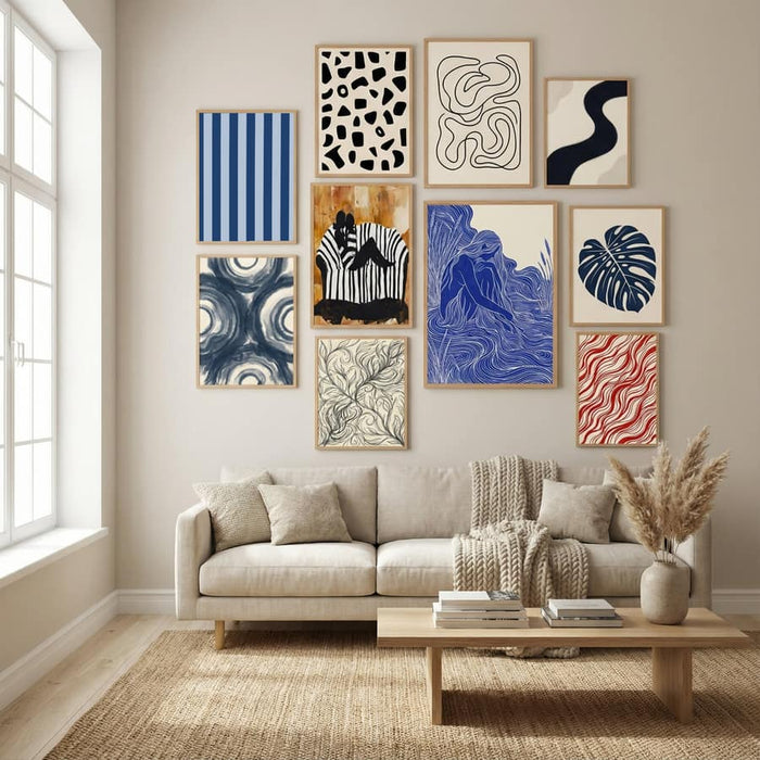 Poster Blue Stripes – poster e stampa artistica